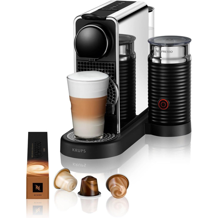 Krups Капсульная кофемашина 1 л 1710 Вт, серебристо-черная Nespresso Citiz & Milk Platinum XN630D Krups, Нержавеющая сталь/черный
Krups Капсульная кофемашина 1 л 1710 Вт, серебристо-черная Nespresso Citiz & Milk Platinum XN630D Krups, Нержавеющая сталь/черный