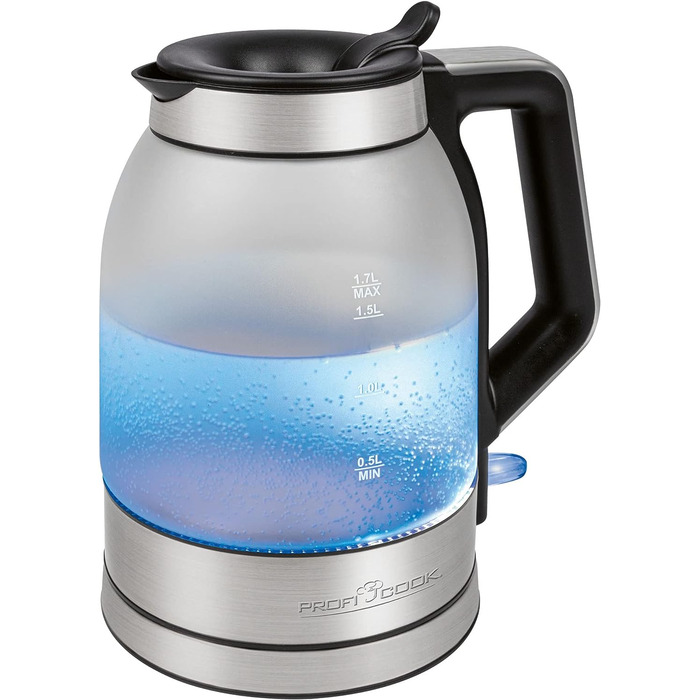 ProfiCook Беспроводной электрочайник PC-WKS 1215 G ProfiCook, Чайник 1;7 литра + освещение
ProfiCook Беспроводной электрочайник PC-WKS 1215 G ProfiCook, Чайник 1;7 литра + освещение