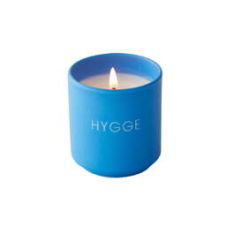 Свеча ароматическая "Hygge" 6 х 5,5 см Cobalt Blue Favourite Design Letters