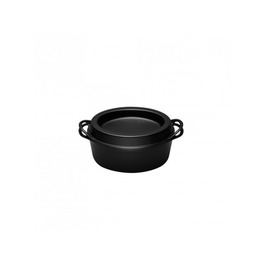 Кастрюля для запекания 30 см черная Le Creuset