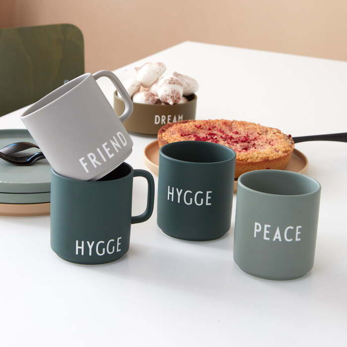 Кружка "Hygge" 0,25 л Dark Green Favourite Design Letters