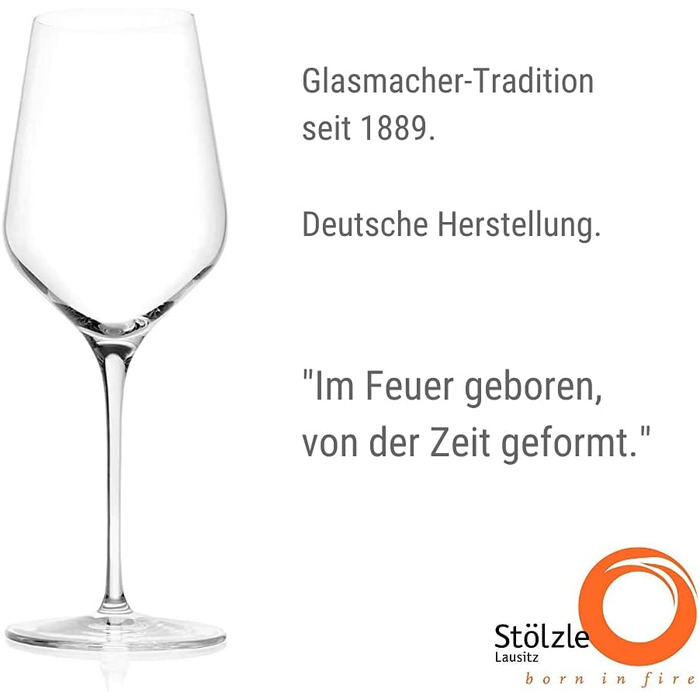 Набор бокалов для вина 6 шт. 410 мл, Starlight Stölzle Lausitz