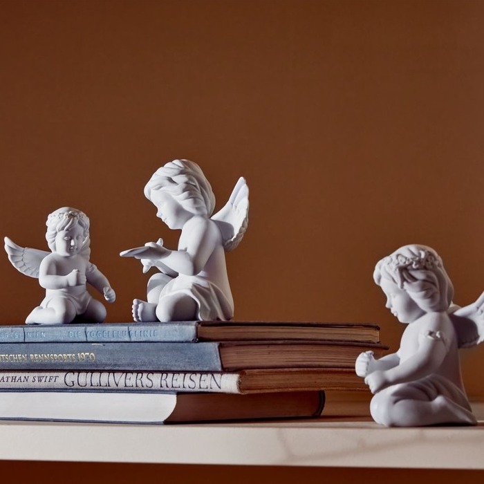 Елочное украшение "Ангел с палитрой красок" 5,5 см Angels Rosenthal