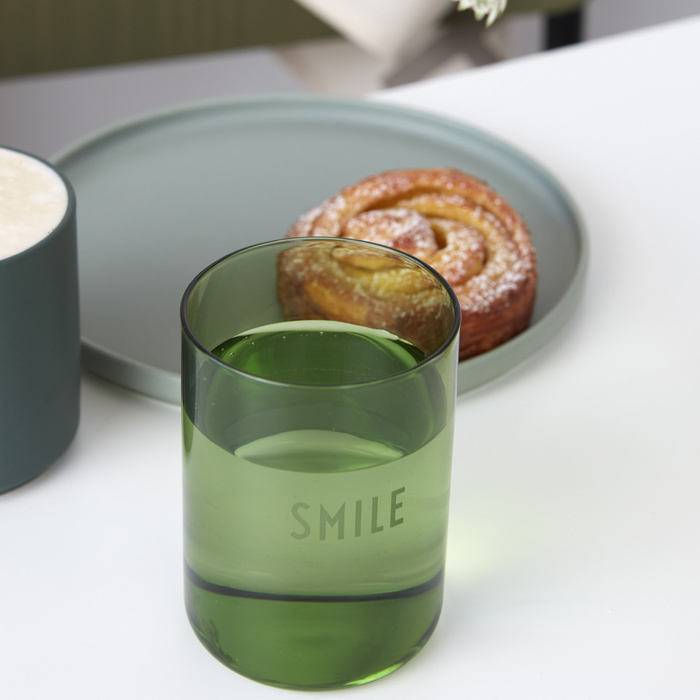 Стакан "Smile" 0,35 л Green Favourite Design Letters