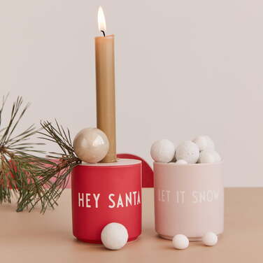 Кружка "Hey Santa" 0,25 л Faded Rose Favourite Design Letters