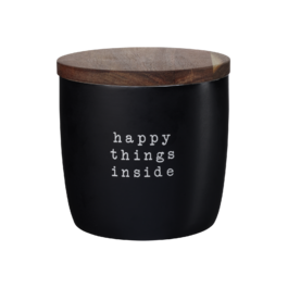 Банка для хранения "Happy things inside" 14,5 см Hey! ASA-Selection