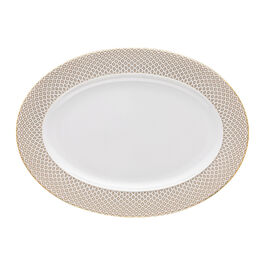 Тарелка овальная 34 см Francis Carreau Beige Rosenthal