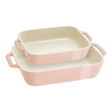 Набор из 2 форм для запекания Light Pink Staub