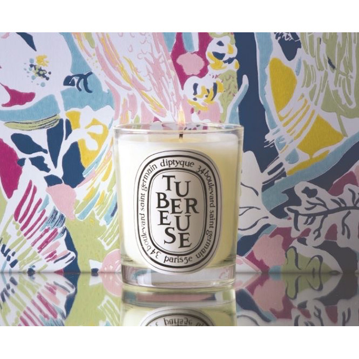 Свеча ароматическая 190 г Tubéreuse / Tuberose Diptyque