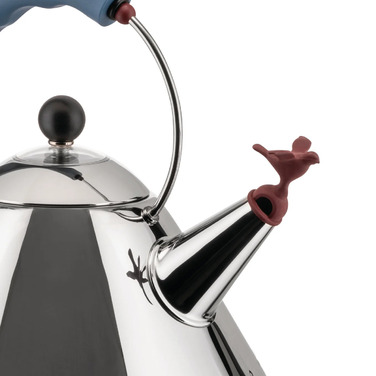 Чайник электрический 1,5 л светло-голубой/металлик Electric kettle Alessi