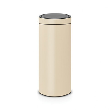 Мусорный бак 30 л миндальный Touch Bin Brabantia