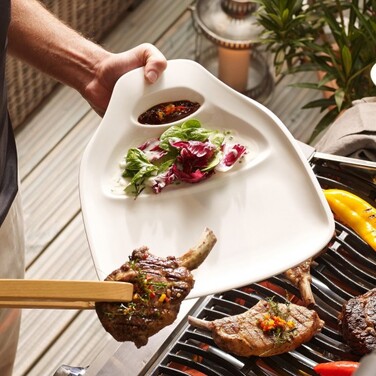 Тарелка для стейка L 30 х 29 см набор 2 предмета BBQ Passion Villeroy & Boch