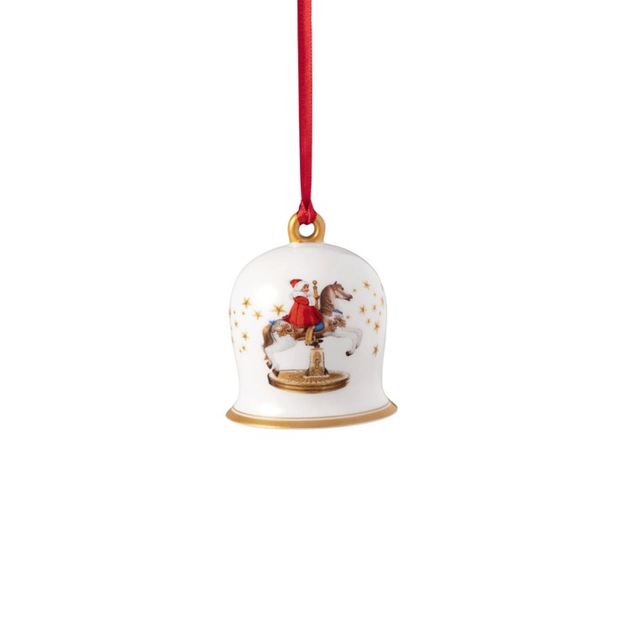 Елочное украшение колокольчик 6,9 см Annual Christmas Edition 2024 Villeroy & Boch