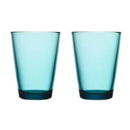 Стаканы 400 мл синие 2 предмета Kartio Iittala