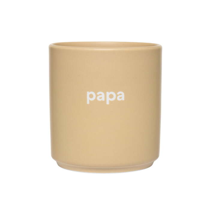 Design Letters Кружка Papa 025 л Beige Favourite Design Letters 4940₽