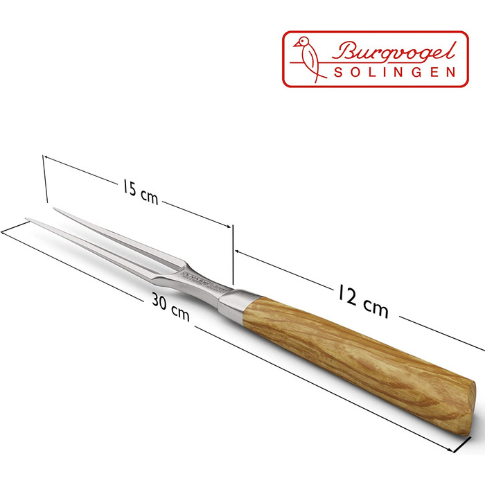 Вилка для мяса 15 см Oliva Line Burgvogel Solingen