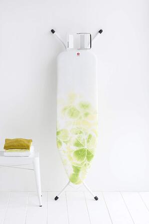 Доска с подставкой для парового утюга 124 x 38 см (B) Leaf Clover Brabantia