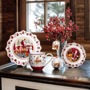 Тарелка "Рождественские угощения" 23,5 см Annual Christmas Edition 2023 Villeroy & Boch