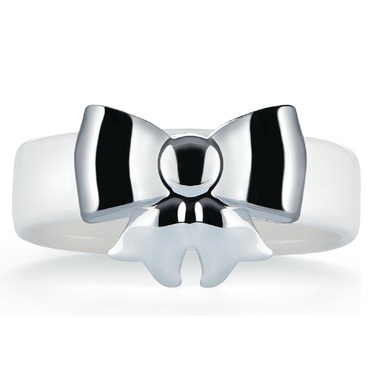 Набор колец для салфеток (2 шт) 6,5х5,3 см металлик Dressed Alessi