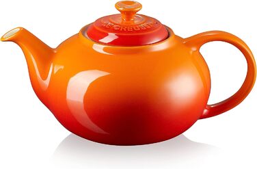 Заварочный керамический чайник Le Creuset 8070213090003 Classic, 1.3 л, оранжевый