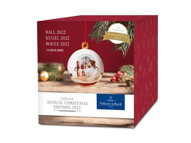 Елочное украшение шар 6,5 см Annual Christmas Edition 2022 Villeroy & Boch