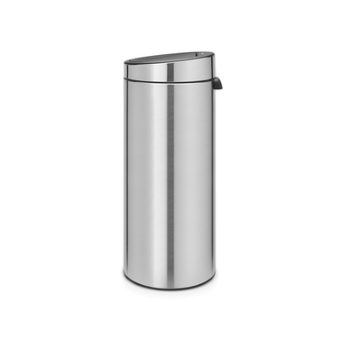 Мусорный бак 30 л матовая сталь Touch Bin Brabantia