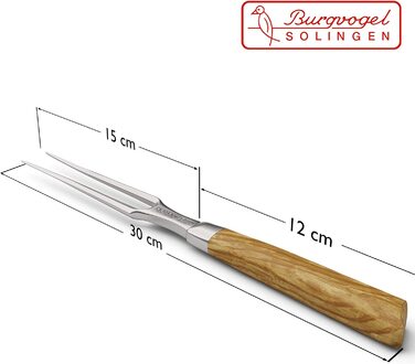 Вилка для мяса 15 см Oliva Line Burgvogel Solingen