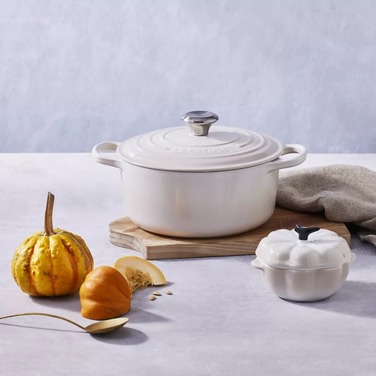 Кокотница 15 см/0,3 л Meringue Halloween Le Creuset