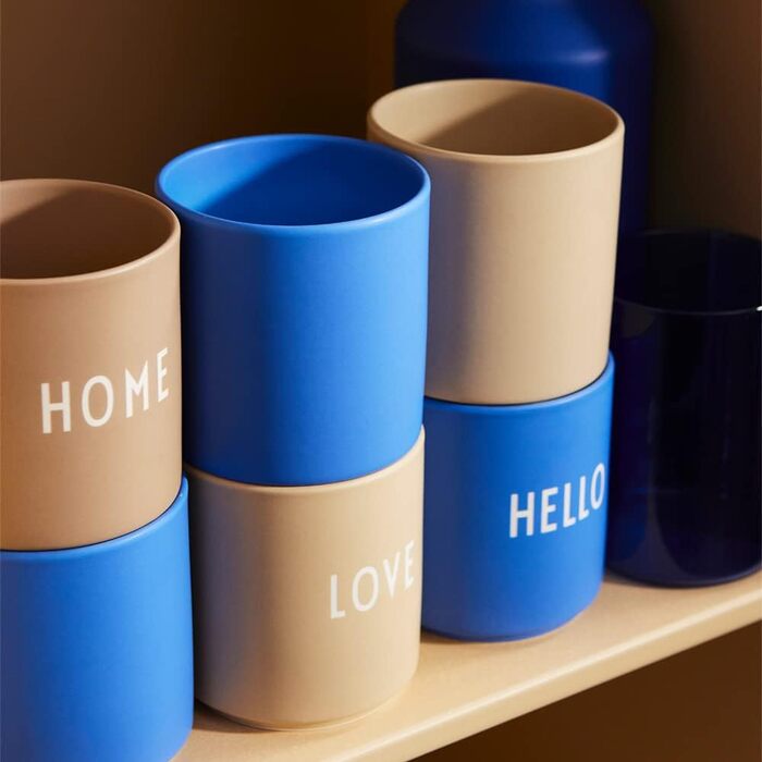 Кружка "Hello" 0,25 л Cobalt Blue Favourite Design Letters