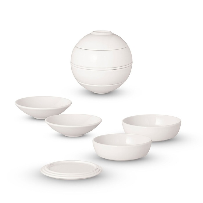 Набор из 5 тарелок 14 см White La Boule Villeroy & Boch