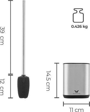Силиконовый ёршик для унитаза WEISSENSTEIN