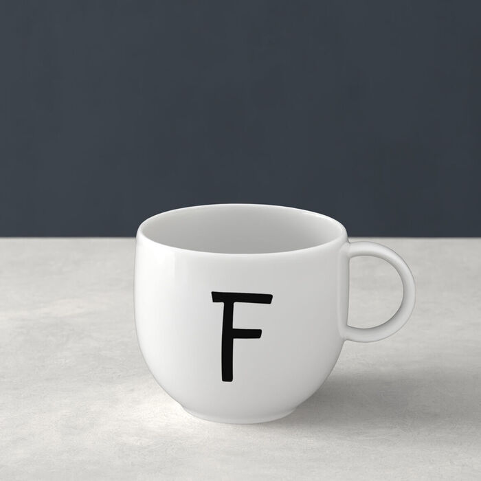 Villeroy Boch Кружка 033 л F Letters Mugs Villeroy Boch 3510₽