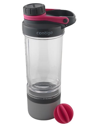 Шейкер розовый 0,65 л Shake & Go Fit Contigo