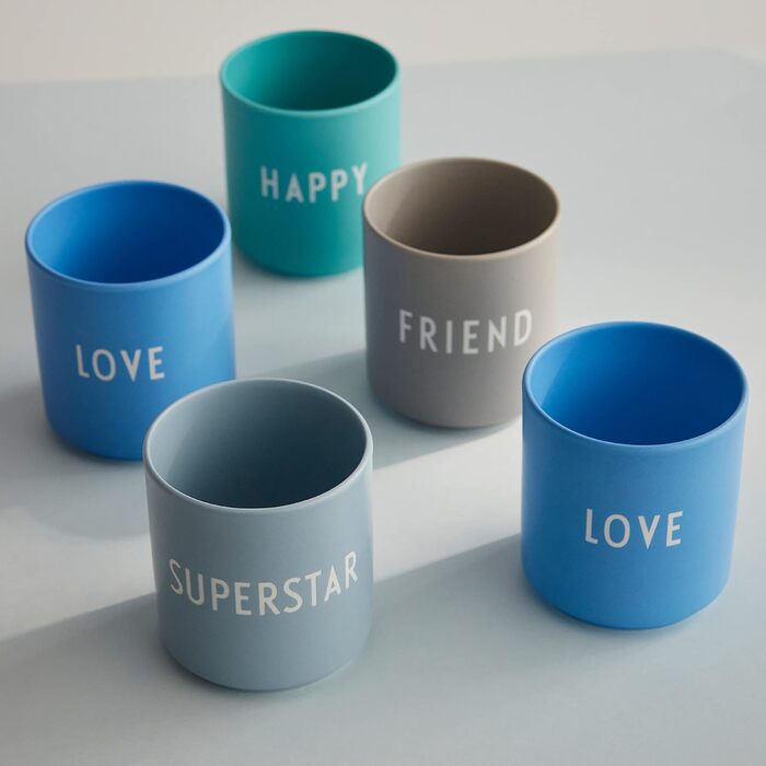 Кружка "Love" 0,25 л Sky Blue Favourite Design Letters