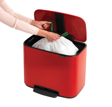 Мусорный бак с педалью, 36 л красный Pedal Bin Bo Brabantia