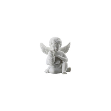 Фигурка "Ангел с совой" 6,3 см матовая Angels Rosenthal