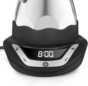 Кофеварка для эспрессо на 6 чашек 365 Вт Moka Electric Timer Bialetti