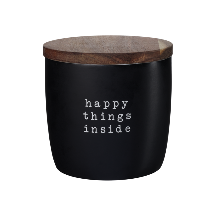 Банка для хранения "Happy things inside" 14,5 см Hey! ASA-Selection