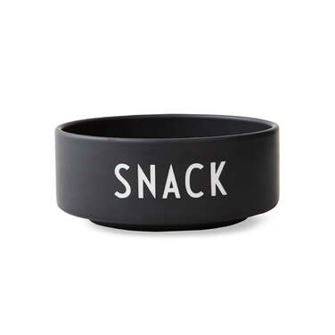 Пиала для закусок "Snack" 12 см Black Favourite Design Letters