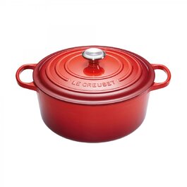 Кастрюля / жаровня 30 см, красный Le Creuset 