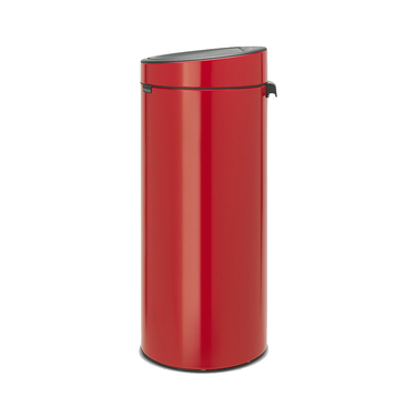 Мусорный бак 30 л красный Touch Bin Brabantia