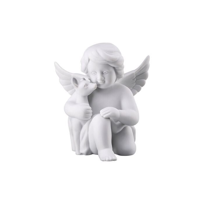 Фигурка "Ангел с олененком Бэмби" 10 см Angels Rosenthal