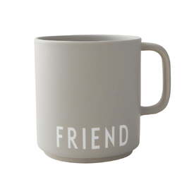 Кружка "Friend" 0,25 л Cool Grey Favourite Design Letters