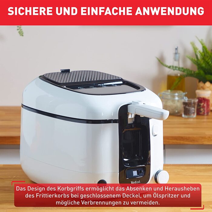 Фритюрница Tefal Super Uno FR3140 / 2,2 л / 1800 Вт