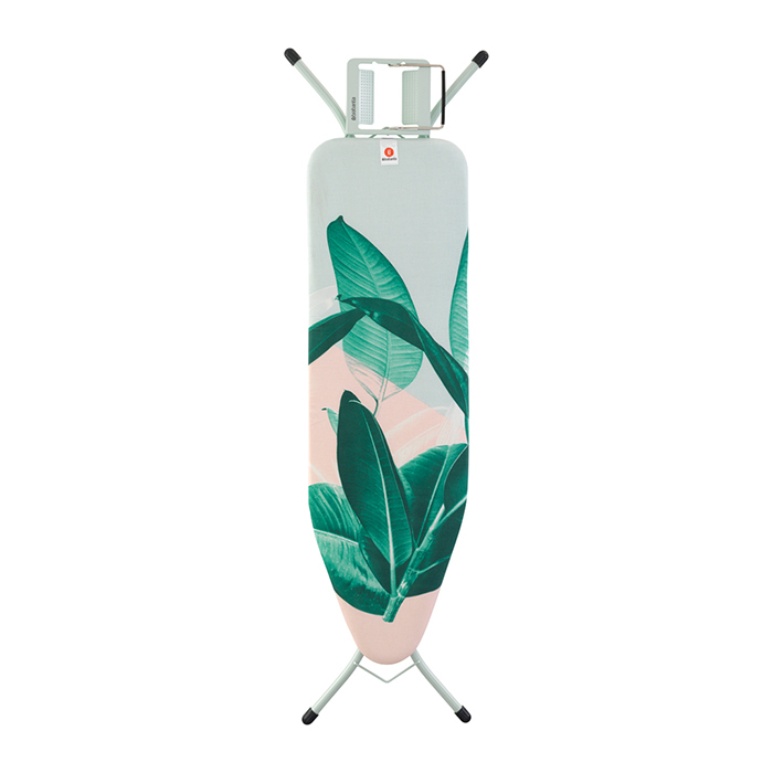 Доска с подставкой для парового утюга 124 x 38 см (B) Tropical Leaves Brabantia