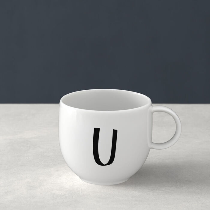 Villeroy Boch Кружка 033 л U Letters Mugs Villeroy Boch 3510₽