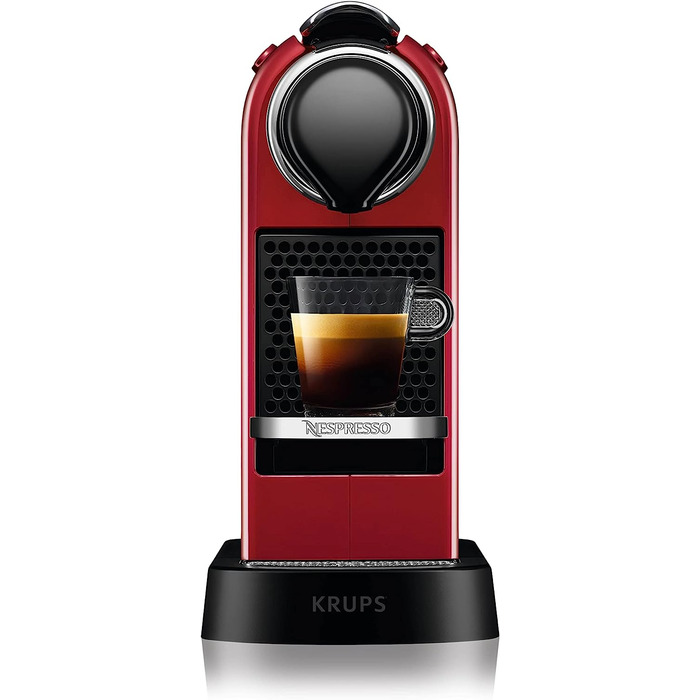 Капсульная кофемашина 1 л 1260 Вт, красная Nespresso XN7415 Krups