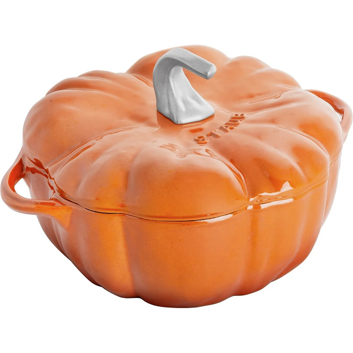 Кокотница в форме тыквы 24 см Orange Staub