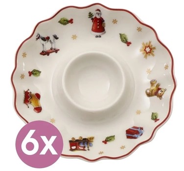 Набор из 6 подставок для яиц 11 см Toy's Delight Villeroy & Boch