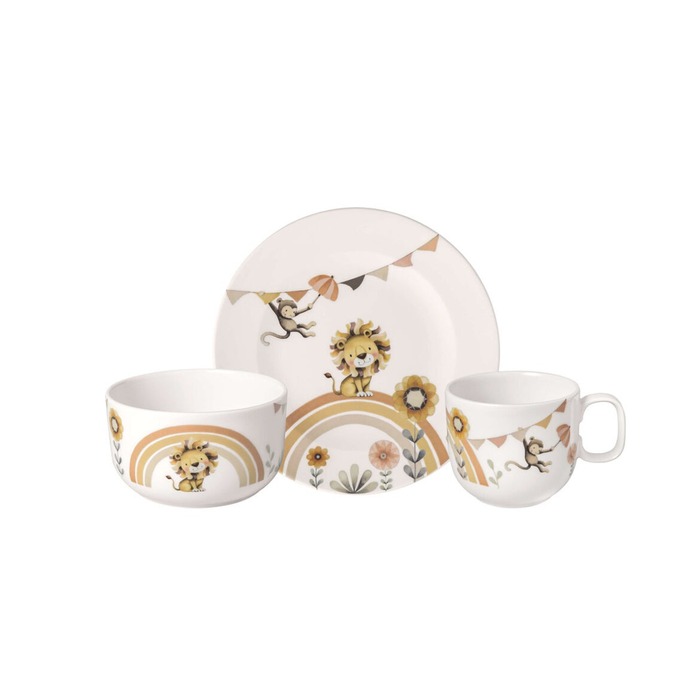 Набор детской посуды/3 предмета Lion Boho Kids Villeroy & Boch